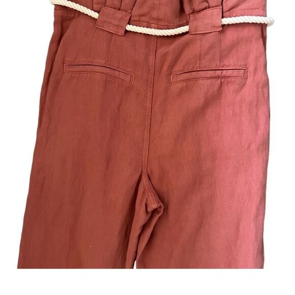 Veronica Beard Karter Pleated Crop Pants in Mocha NWT Size 6 - Picture 7 of 14